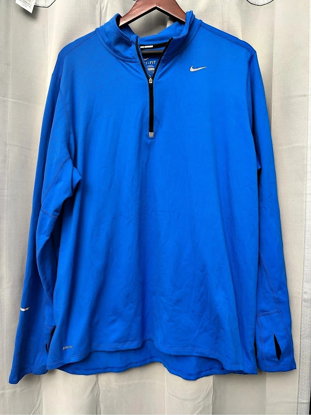 Nike Dri-FIT Element Half-Zip Men's Blue XL